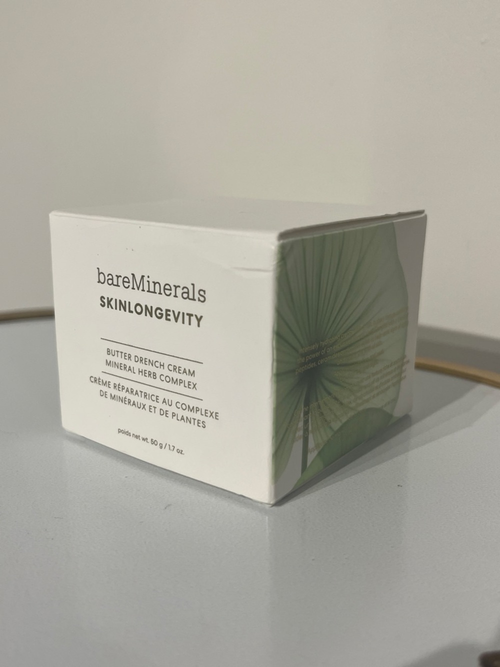 Bare Minerals Skinlongevity Butter Drench Cream - New in Box 1.7oz
